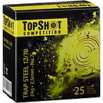TOPSHOT Competition 12/70 Trap Steel 2,5mm 24g 25 Stk. Bild 2